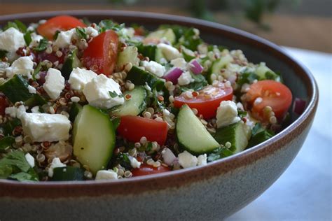 quinoa salade feta